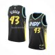Maillot Indiana Pacers Pascal Siakam NO 43 Ville 2023-24 Noir