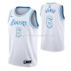 Maillot Los Angeles Lakers LeBron James Ville 2021-22 Blanc