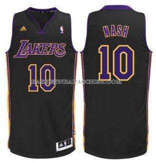 Maillot Los Angeles Lakers Nash Noir