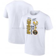 Maillot Manche Courte Denver Nuggets 2023 NBA Finals Champions Hometown Originals Review Blanc