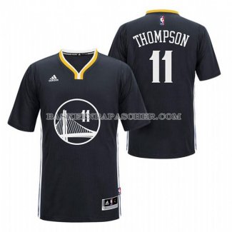 Maillot Manche Courte Golden State Warriors Thompson Noir