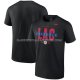 Maillot Manche Courte Los Angeles Clippers 2023 NBA Playoffs Jump Ball Noir
