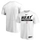 Maillot Manche Courte Miami Heat Practice Performance 2022-23 Blanc