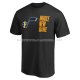 Maillot Manche Courte Utah Jazz Whole New Game Noir