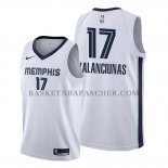Maillot Memphis Grizzlies Jonas Valanciunas Association Blanc