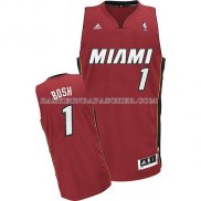 Maillot Miami Heat Bosh Rouge