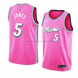 Maillot Miami Heat Derrick Jones Earned 2018-19 Rosa