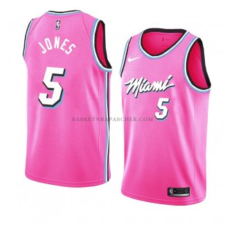 Maillot Miami Heat Derrick Jones Earned 2018-19 Rosa