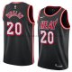 Maillot Miami Heat Justise Winslow Classic 2018 Noir