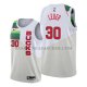 Maillot Milwaukee Bucks Jon Leuer Earned Blanc