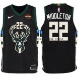 Maillot Milwaukee Bucks Khris Middleton Statement Harley 2017-18