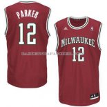 Maillot Milwaukee Bucks Parker Rouge