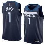 Maillot Minnesota Timberwolves Tyus Jones Icon 2018 Bleu