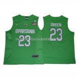 Maillot NCAA Michigan State Spartans Draymond Green Vert