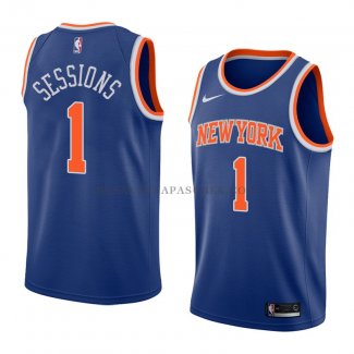 Maillot New York Knicks Ramon Sessions Icon 2018 Bleu