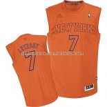 Maillot Noel New York Knicks Anthony 2012 Orange