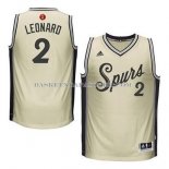 Maillot Noel San Antonio Spurs Leonard 2015 Blanc