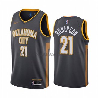 Maillot Oklahoma City Thunder Andre Roberson Ville Noir