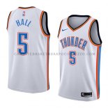 Maillot Oklahoma City Thunder Devon Hall Association 2018 Blanc Maillot Oklahoma City Thunder Devon Hall Association 2018 Blanc