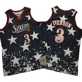 Maillot Philadelphia 76ers Allen Iverson Hardwood Retro 1997-98.