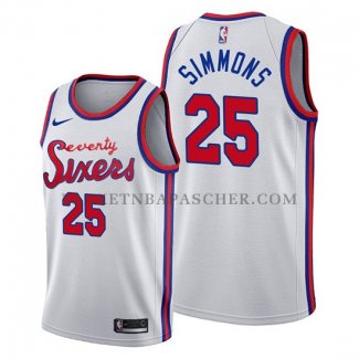 Maillot Philadelphia 76ers Ben Simmons Classic 2019-20 Blanc