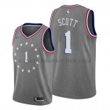 Maillot Philadelphia 76ers Mike Scott Ville Gris