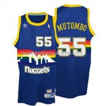 Maillot Retro Denver Nuggets Mutombo Bleu Maillot Retro Denver Nuggets Mutombo Bleu