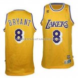 Maillot Retro Los Angeles Lakers Bryant 8Jaune
