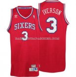 Maillot Retro Philadelphia 76ers Iverson Rouge