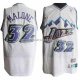 Maillot Retro Utah Jazz Malone Blanc
