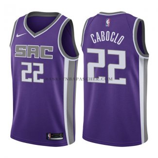 Maillot Sacramento Kings Bruno Caboclo Icon 2017-18 Volet