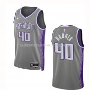 Maillot Sacramento Kings Harrison Barnes NO 40 Ville 2022-23 Gris