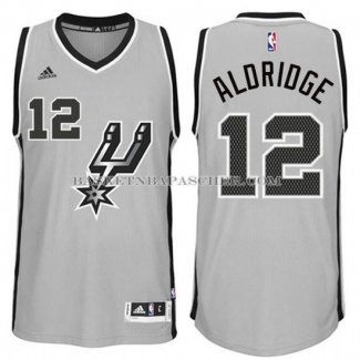 Maillot San Antonio Spurs Aldridge Gris