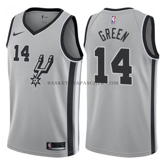 Maillot San Antonio Spurs Danny 2017-18 Vert Statehombret 2017-1