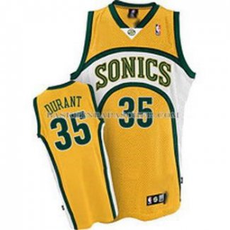 Maillot Seattle Supersonics Durant Jaune