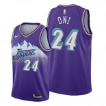 Maillot Utah Jazz Miye Oni Hardwood Classics 2019-20 Volet