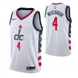 Maillot Washington Wizards Russell Westbrook Ville 2020-21 Blanc Maillot Washington Wizards Russell Westbrook Ville 2020-21 Blanc