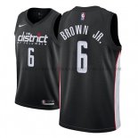 Maillot Washington Wizards Troy Brown Jr. Ciudad 2018-19 Noir Maillot Washington Wizards Troy Brown Jr. Ciudad 2018-19 Noir