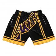 Short Los Angeles Lakers Mitchell & Ness Big Face Noir