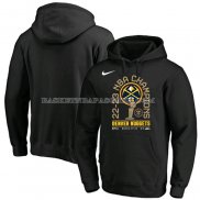 Veste a Capuche Denver Nuggets 2023 NBA Finals Champions Locker Room Pullover Noir