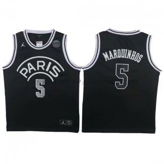 Maillot Aj X Psg Marquinhos 5 Noir