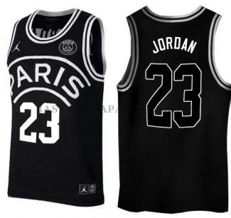 Maillot Aj X Psg Michael Jordan 23 Noir