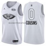 Maillot All Star 2018 New Orleans Pelicans Demarcus Cousins Blan