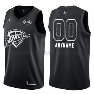 Maillot All Star 2018 Oklahoma City Thunder Nike Personnalise Noir