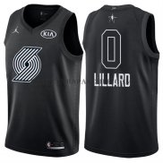 Maillot All Star 2018 Portland Trail Blazers Damian Lillard Noir