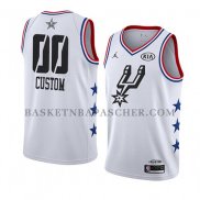 Maillot All Star 2019 San Antonio Spurs Personnalise Blanc