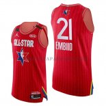 Maillot All Star 2020 Eastern Conference Joel Embiid Rouge