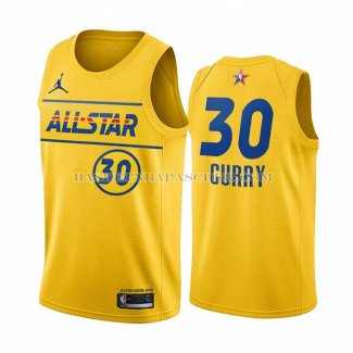 Maillot All Star 2021 Golden State Warriors Stephen Curry Or