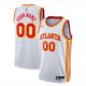 Maillot Atlanta Hawks Personnalise Association 2020-21 Blanc