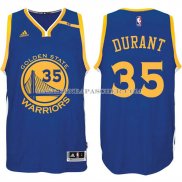 Maillot Authentique Golden State Warriors Durant Bleu